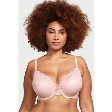 Victoria's Secret Body by Victoria Perfect Shape Push-Up Lace-Trim Bra, Pink, Women's Bras Victoria's Secret