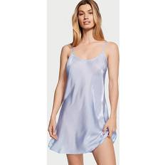 Blue - Slip Dresses Victoria's Secret Organza Mini Slip Dress, Blue, Women's Slips