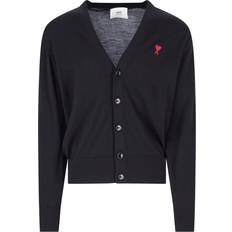 Ami Paris Men Cardigans Ami Paris de Caur cardigan black