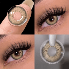 Shein EYESHARE Green Colored Contact Lenses Natural Look Green Eye