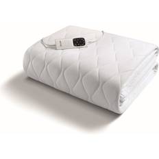 Polyester Tapis Imetec Surmatelas Chauffant 1 Place Adapto Maxi 195x90 cm 6 Températures Blanc