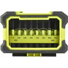 Ryobi Bitssats RAK10MSDI 50 mm 10 Delar Phillips Pozidriv Torx