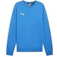 Puma Herren, Pullover, teamGOAL Casuals Crew Neck Sweat, Blau