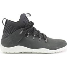 Vivobarefoot Magna FG Wild Hide Leather Trainers - Black