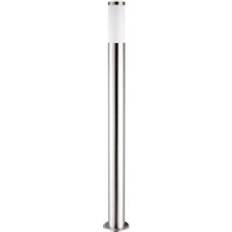 Ornement de jardin Ornements de jardin Monzana Lampadaire Moderne 100 cm E27 Lampe de Jardin en Acier Inoxydable - Argent