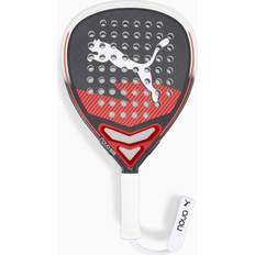 Puma NOVA Padel Elite PWR Schläger, Schwarz/Rot/Weiß