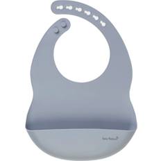Saro Baby Nordic Silicone Bib Blue