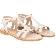 Angulus Feminin Sandal Stropper Og Ankelrem, Beige