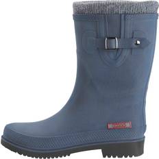 Plateau Gummistiefel Doggo Lotte Winter Damen Gummistiefel, 37, blau