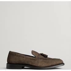 Gant Herren Loafers Gant Lozham Suede Tassle Loafer Coffee Brown Braun Loafer Grösse: