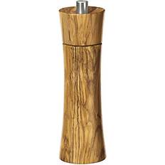 Zassenhaus Frankfurt Olive Wood Ceramic Salt 7 Inch Spice Mill
