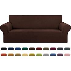 Kekuou KEKUOU Stretch Loose Sofa Cover Brown