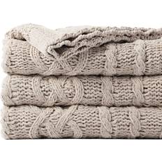 Battilo Home Battilo Light Chenille Blankets Grey