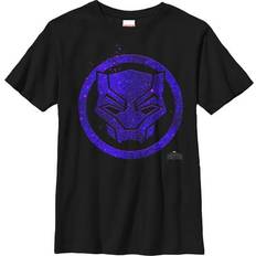 Children's Clothing Marvel Boy's Black Panther 2018 Ember Mask Child T-Shirt Black