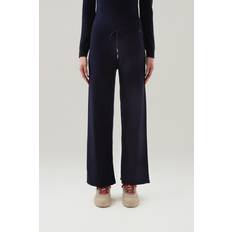 Woolrich Bukser & Shorts Woolrich Sporty Pants in and Cashmere Blend melton_blue