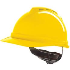 MSA V-Gard 500 Vented Safety Helmet Yellow