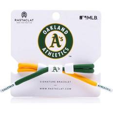 Rastaclat Men's Oakland Athletics Signature Outfield Bracelet Multi