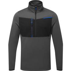 Tops de trabajo Portwest Forro polar técnico WX3 Half Zip Tech con media cremallera T755