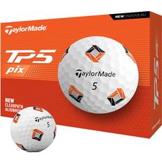 White Golf Balls TaylorMade TP5 Pix 3.0 Golf Balls 12-pack