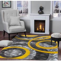 Carpets & Rugs GLORY RUGS Glory Rugs Area Rug Yellow