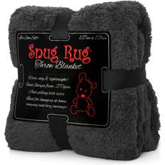 Snug Rug Special Edition Luxury Grey Blanket 50 x 70 Blankets Grey