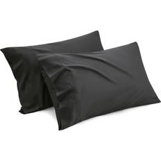 Viscose Pillow Cases Bedsure Bedsure Viscose Bamboo Silk Pillow Case Black