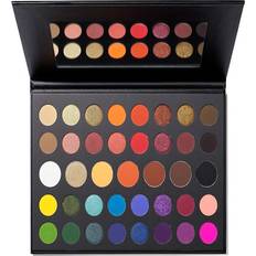 Morphe Eyeshadows Morphe Morphe x James Charles The Mini Palette 39 Eyeshadows and Pressed Pigments Perfect for On-The-Go Glam Matte, Metallic, and Shimmer shades