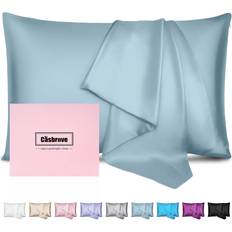 Silk Pillowcase Soft Breathable Both Sided Pillow Case
