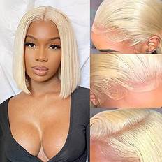 Blonde Bob Wig HD Lace Front 613