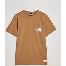 The North Face Brown Tops The North Face Berkeley Pocket T-Shirt Utility Brown Braun T-shirt Grösse: