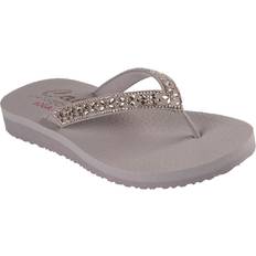 Skechers Beige Sandals Skechers Womens Meditation Butterfly Garden Thong Sandals EU 36