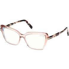 Glasses & Reading Glasses Tom Ford Cat Eye Blue Light Glasses, 55mm