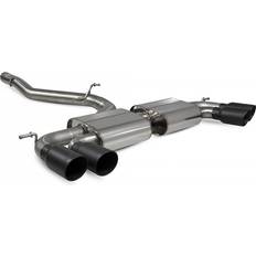 Avgassystem Scorpion Non-Resonated Cat-Back System With Electronic No Valves VW MK7 Golf R