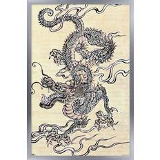 Trends International Japanese Dragon Wall Poster