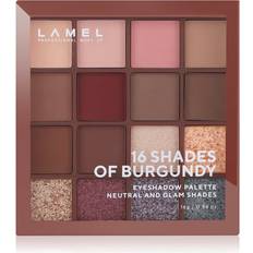 LAMEL 16 Shades of Burgundy eyeshadow palette 16 g