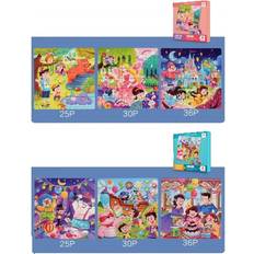 Set of 2 Magnetic Puzzles for 2 3 4 5 6 Year Olds, 3-in-1 Foldable Puzzle-Step4
