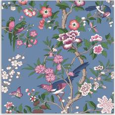 Woodmansterne Birds & Exotic Flowers Greetings Card