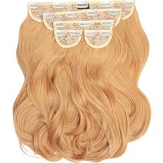 Stick Hair Extensions Lullabellz Super Thick Blow Dry Wavy Clip In Hair Extensions Golden Blonde 16 inch