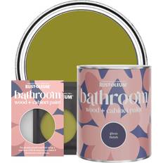 Paint Rust-Oleum Bathroom Gloss Finish Wood Paint Green