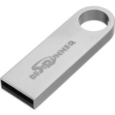 Memory Cards & USB Flash Drives Greenzech 16G 32/64GB USB 2.0 Flash Drive Metal Flash Memory Card USB Stick Pen Drive U Disk
