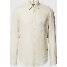 Lino - Uomo Abbigliamento BOSS Relegant 6 Long Sleeved Shirt - Beige