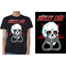 Motley Crue Unisex T-Shirt - Skull Cuffs 2