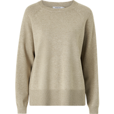 Moss Copenhagen MSCH Copenhagen Tröja mschSardia Rachelle Pullover Natur