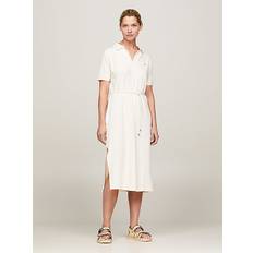 Tommy Hilfiger XXS Dresses Tommy Hilfiger Open Placket Midi Polo Dress CALICO