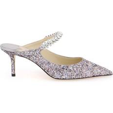 Jimmy Choo Mules Bing Con Glitter