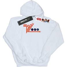 Star Wars Retro 1977 Death Hoodie White