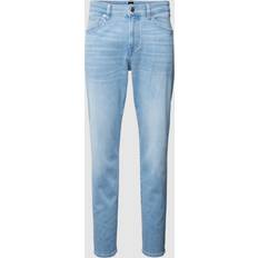 Cashmere Jeans BOSS Regular-fit jeans in blue cashmere-touch denim