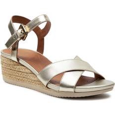 Goud Espadrilles Geox D Ischia Corda D02HHC -