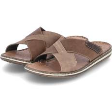 Rieker 40 Sabots Rieker Sand Dune Mens Sandals - Brown