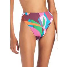 Polyester Bikinis Sanctuary Women's Tropic Mood High Rise Swim Bottoms